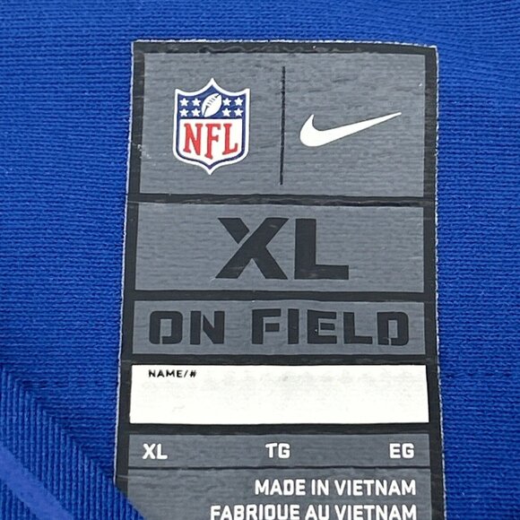Indianapolis Colts Andrew Luck #12 NFL Jersey Nike On Field Men’s XL Blue Stitch - Picture 5 of 12